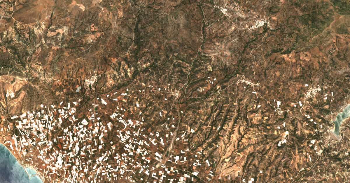 Carte satellite de Lagolí