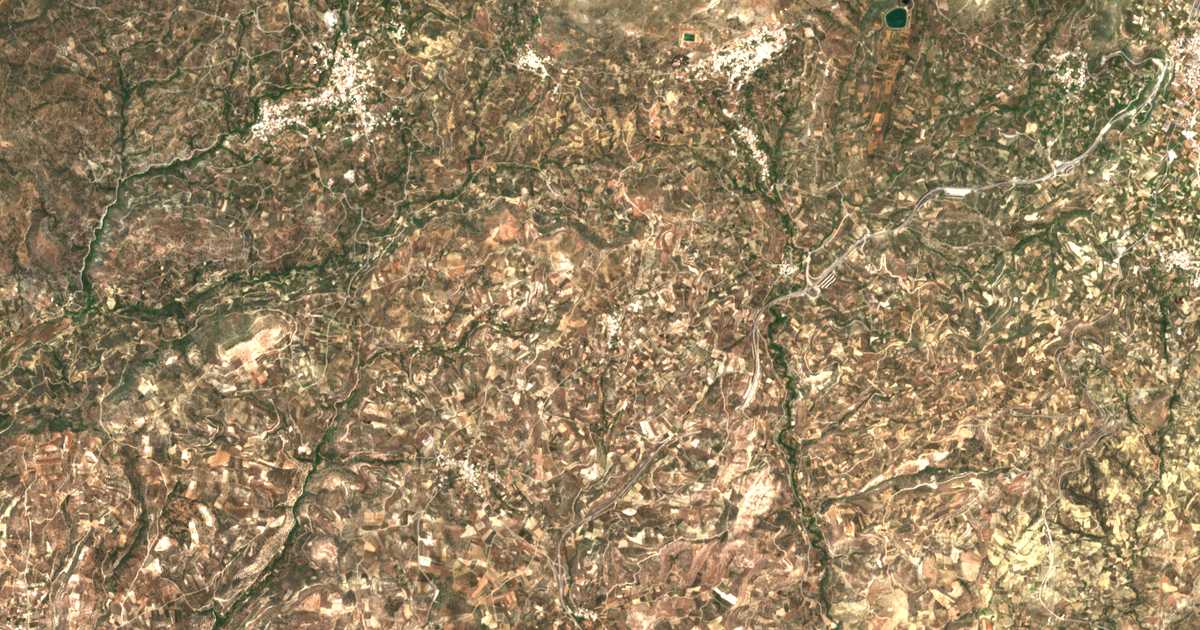 Carte satellite de Mákrai