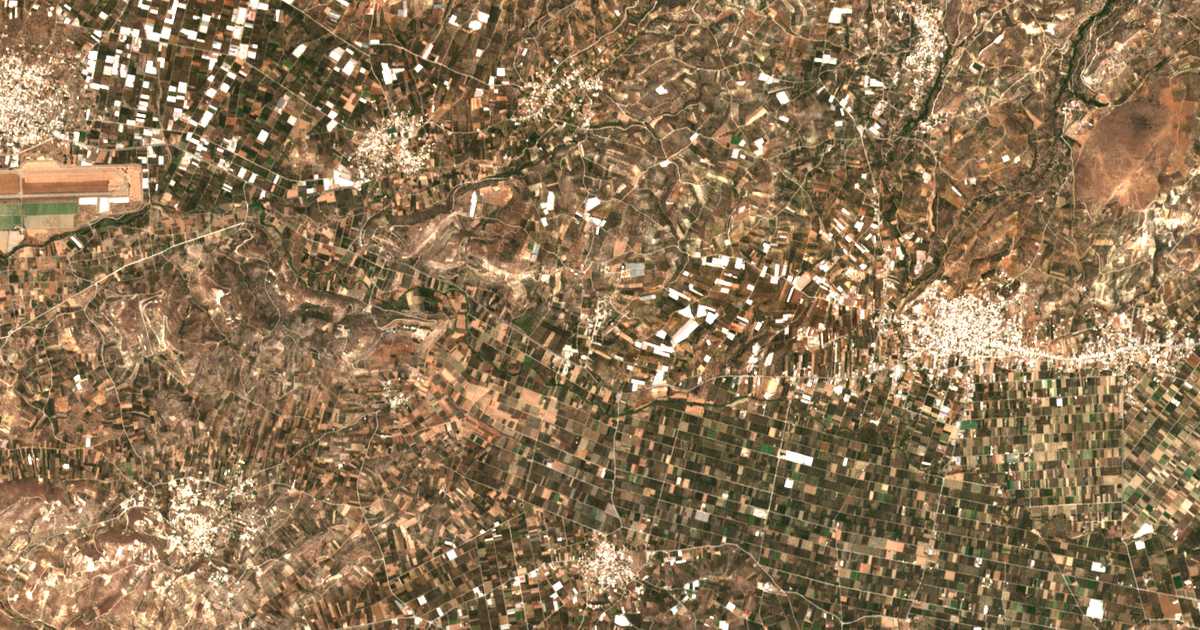 Carte satellite de Moní Kalyvianís