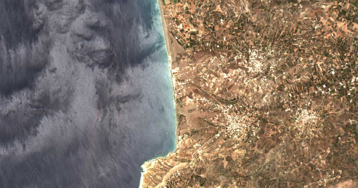 Carte satellite de Néo Kalamáki