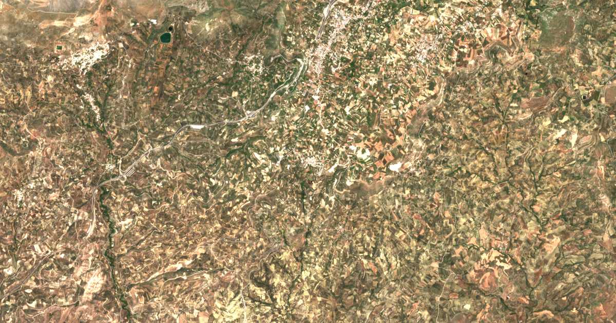 Carte satellite de Áno Moúlia