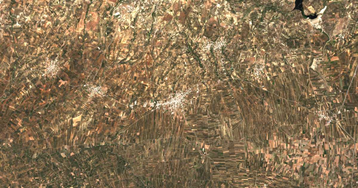Carte satellite de Asími