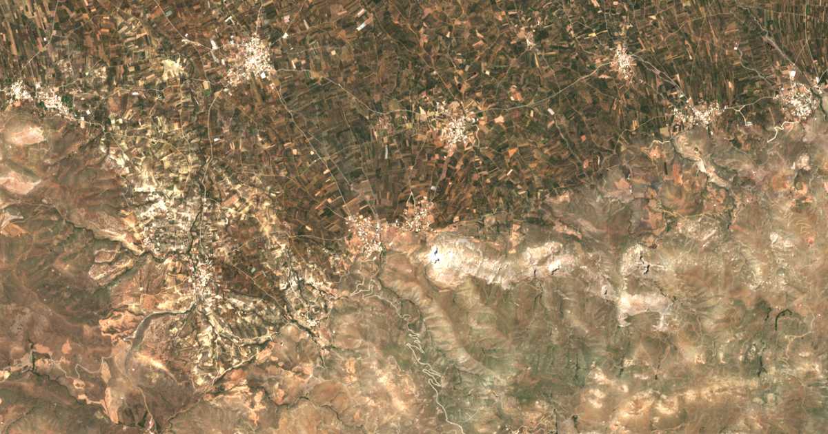 Carte satellite de Fournofáraggon