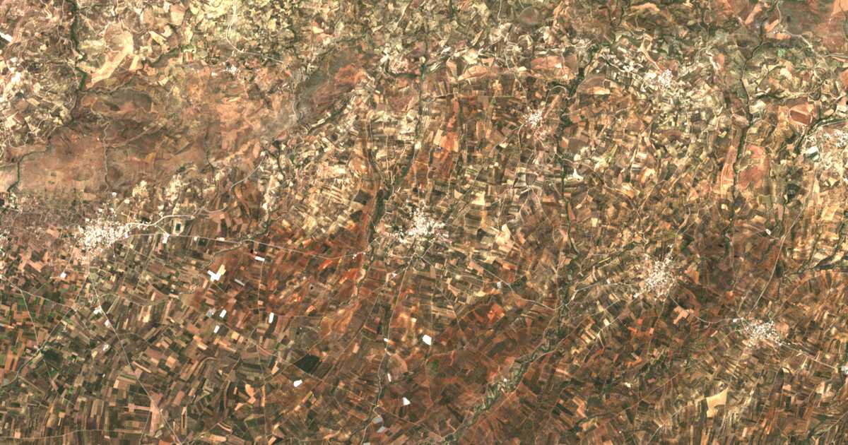 Carte satellite de Gagáles