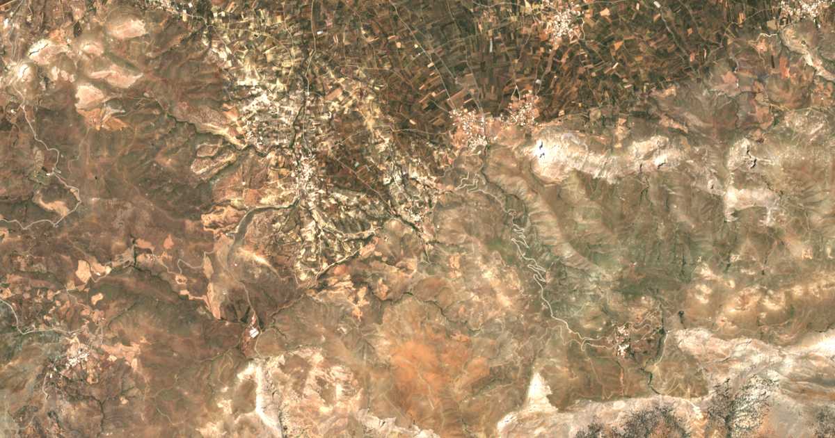 Carte satellite de Koumássa