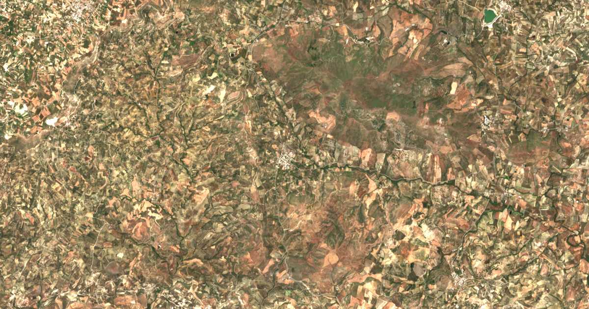 Carte satellite de Laráni