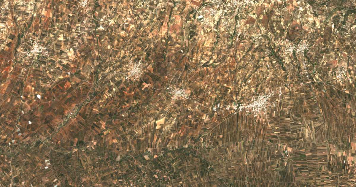 Carte satellite de Loúres