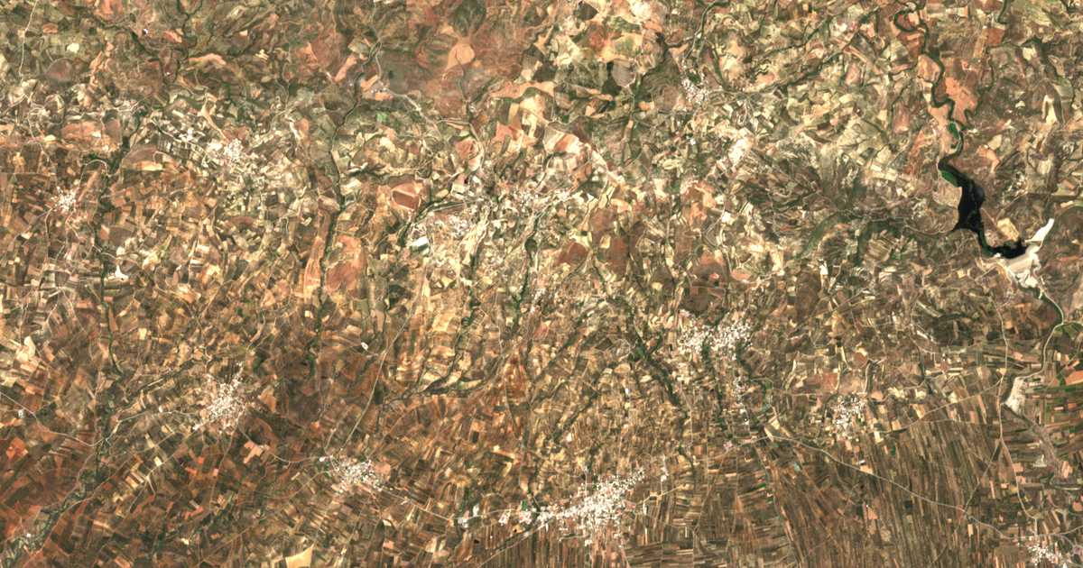 Carte satellite de Moriá