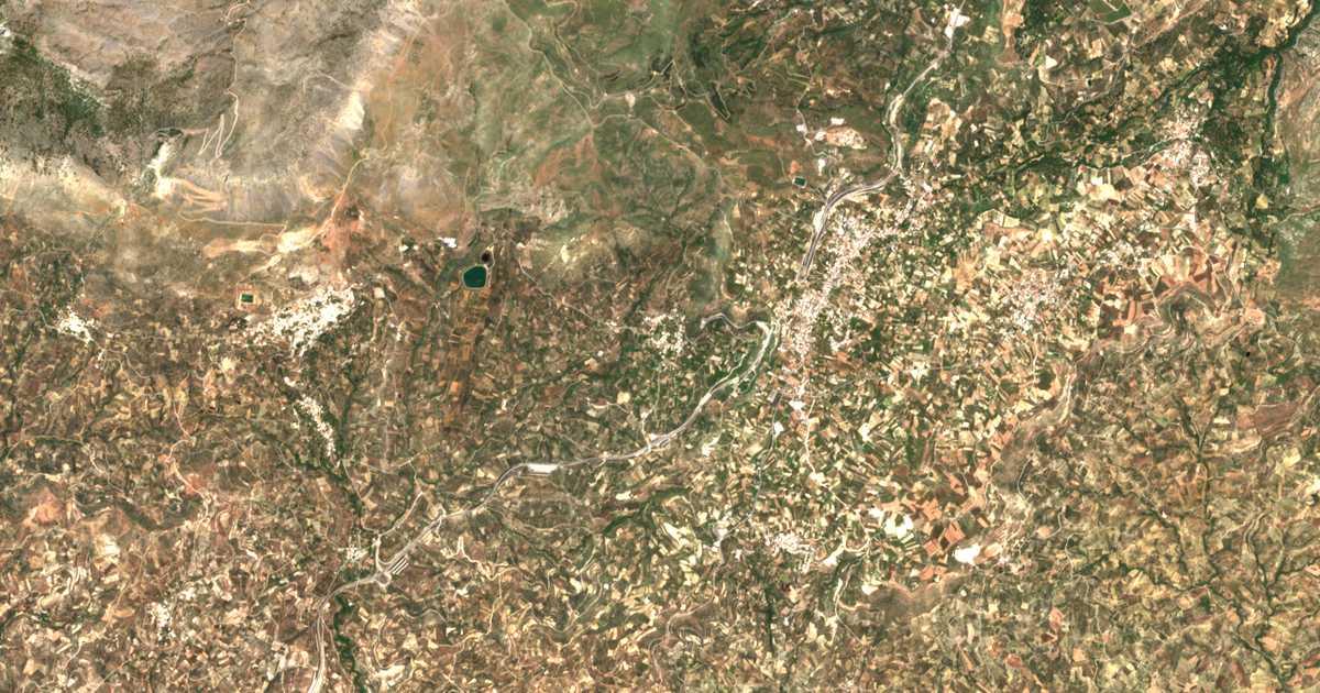 Carte satellite de Panasós