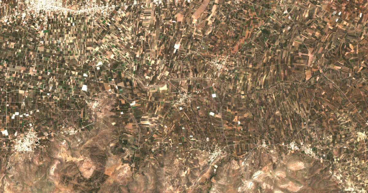 Carte satellite de Plátanos