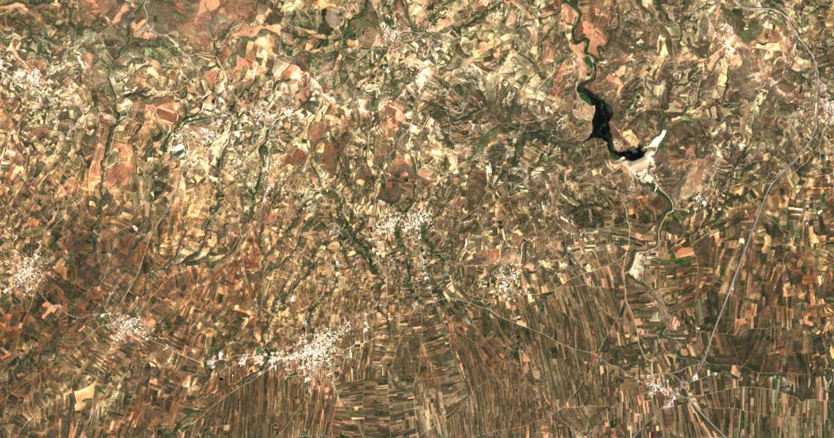 Carte satellite de Sokarás
