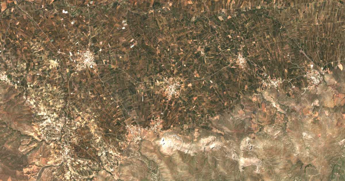Carte satellite de Stávies