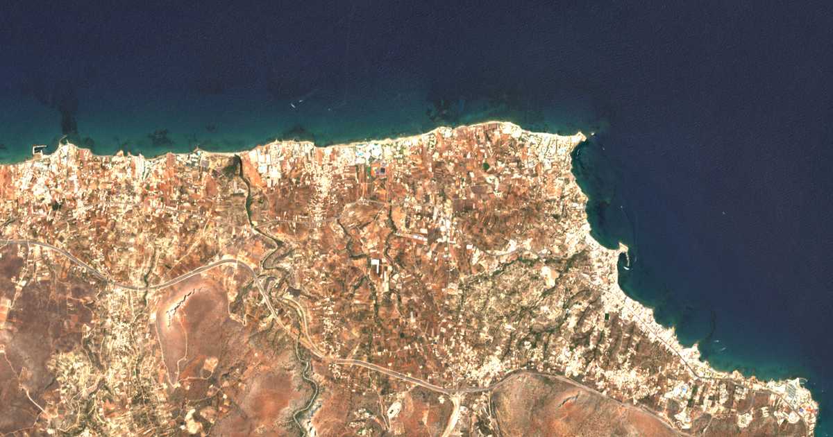 Carte satellite de Ágios Ioánnis