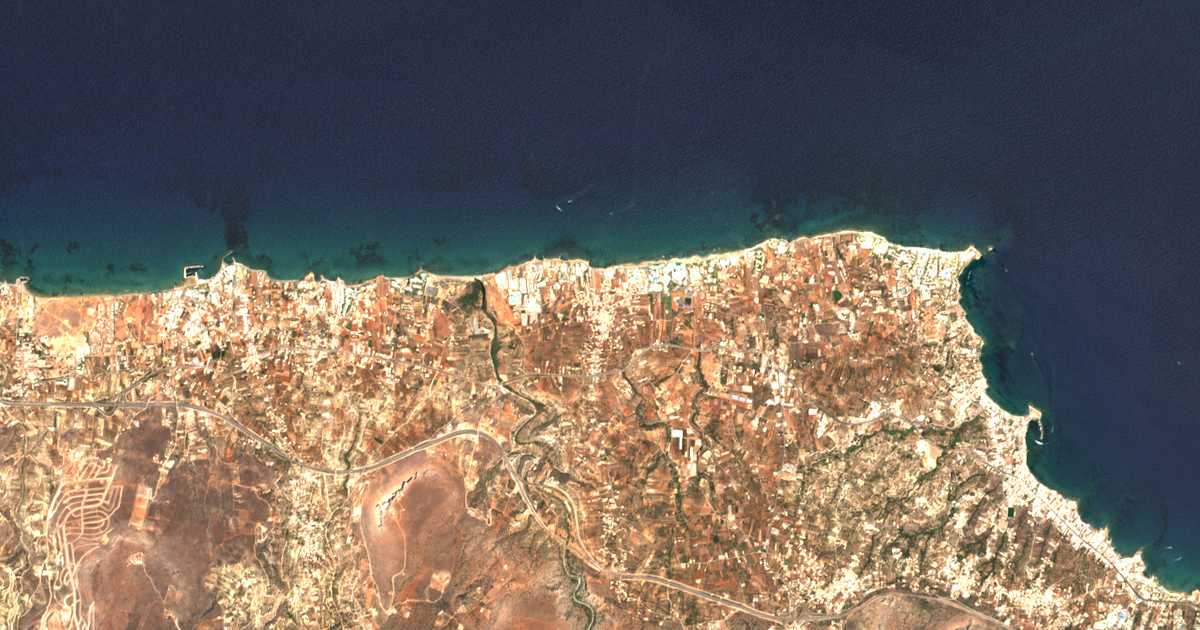 Carte satellite de Análipsi