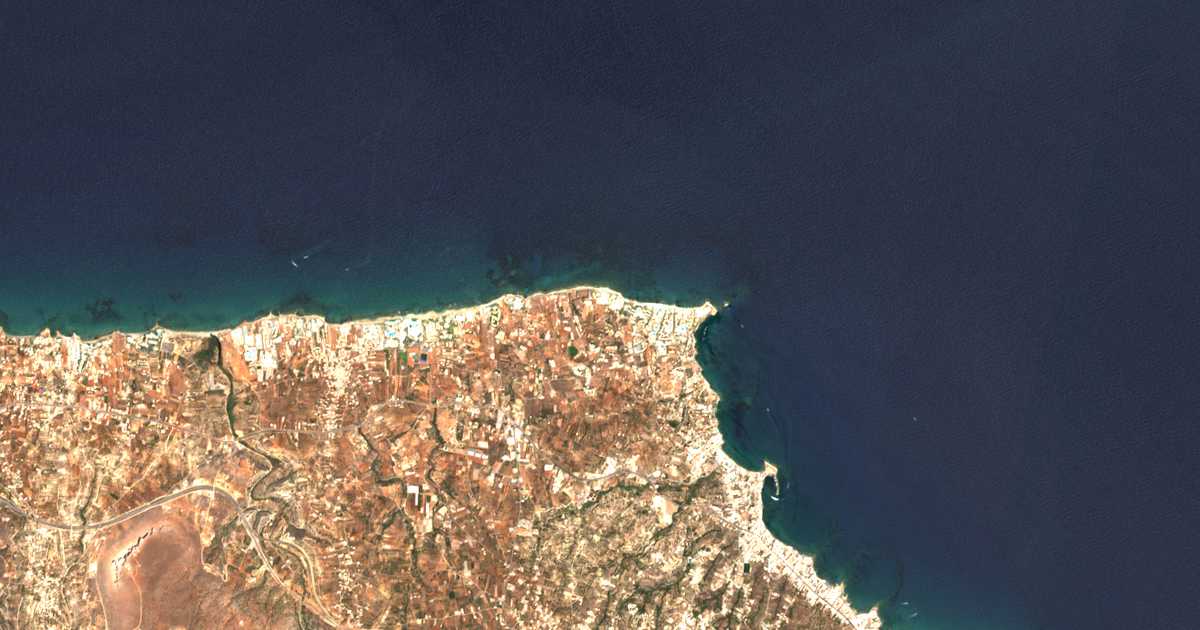 Carte satellite de Anissarás