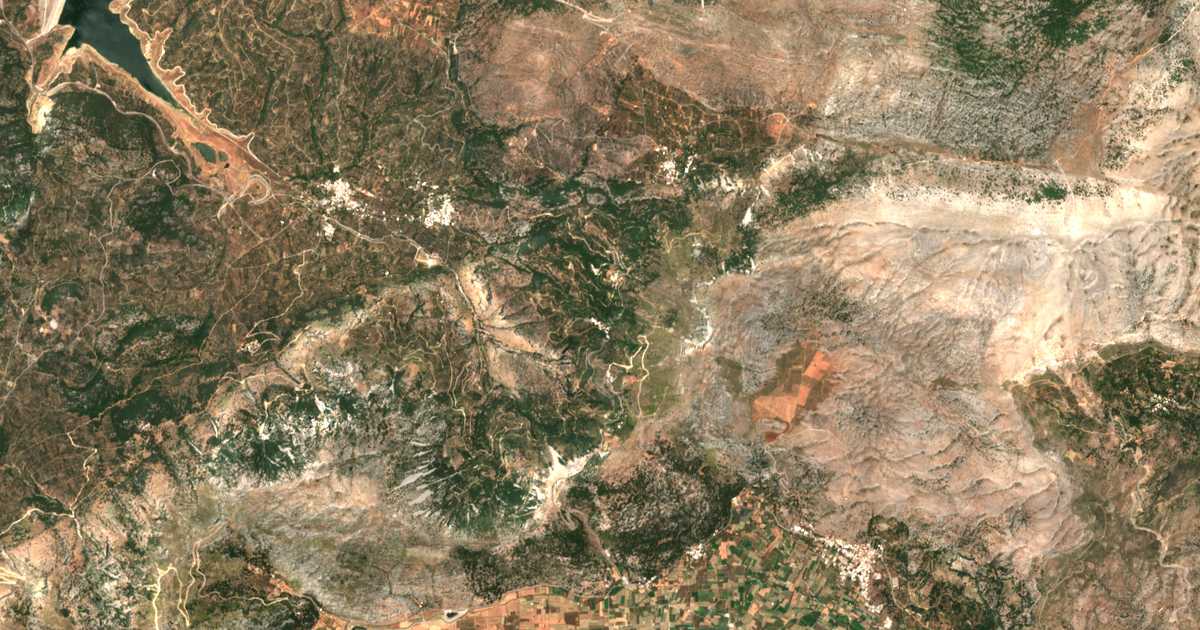 Carte satellite de Áno Kerá