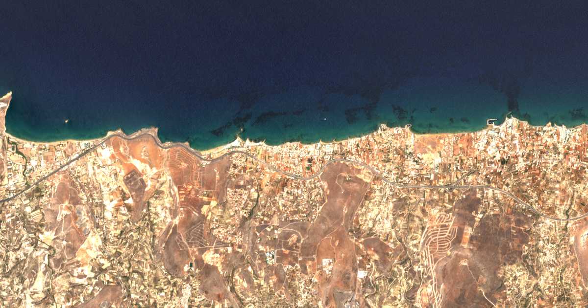 Carte satellite de Kokkíni Cháni