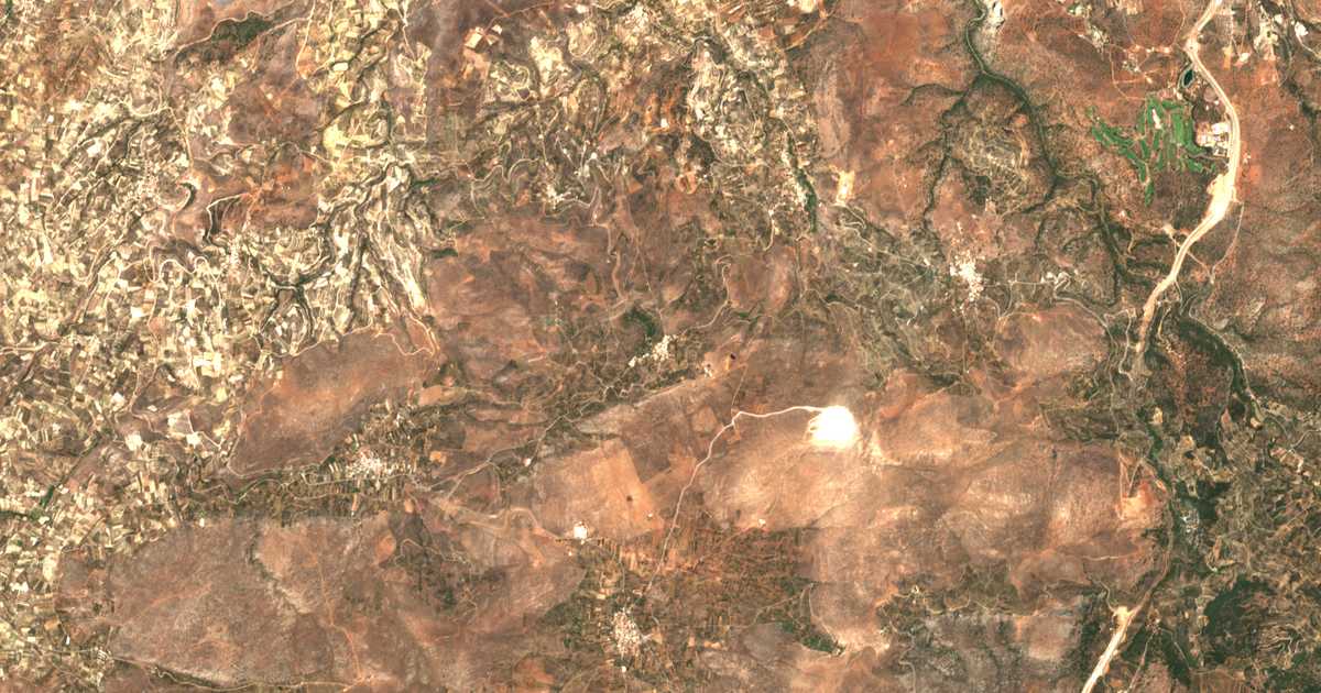 Carte satellite de Charasó