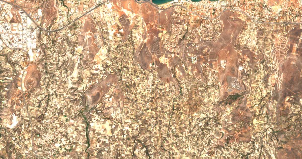 Carte satellite de Eliá