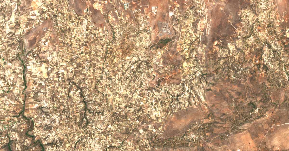 Carte satellite de Kainoúrgio Chorió