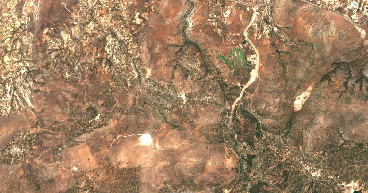 Carte satellite de Kaló Chorió