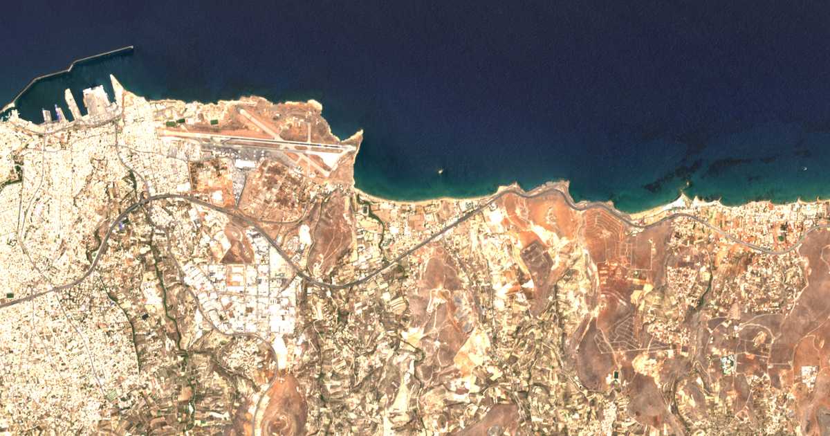 Carte satellite de Karterós