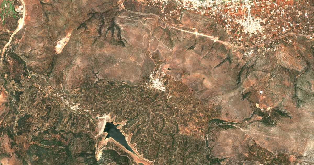 Carte satellite de Mochós