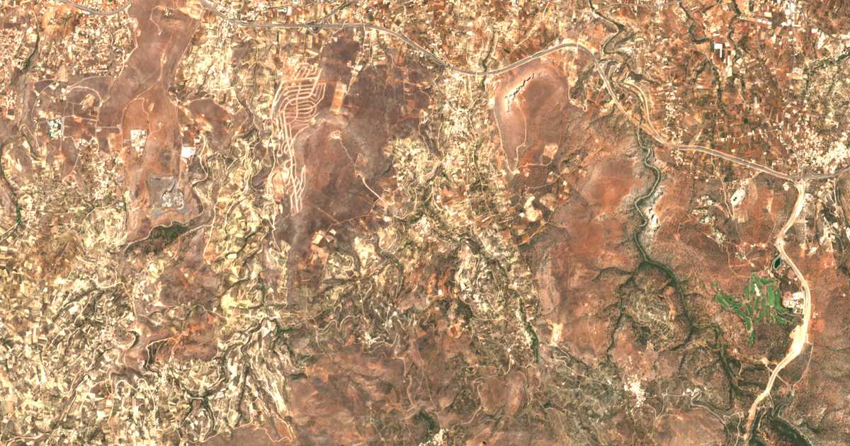 Carte satellite de Skoteinón