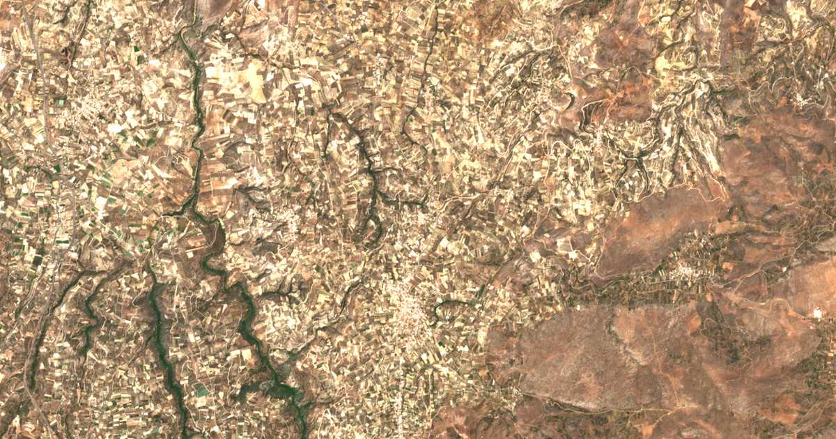 Carte satellite de Stamnoí