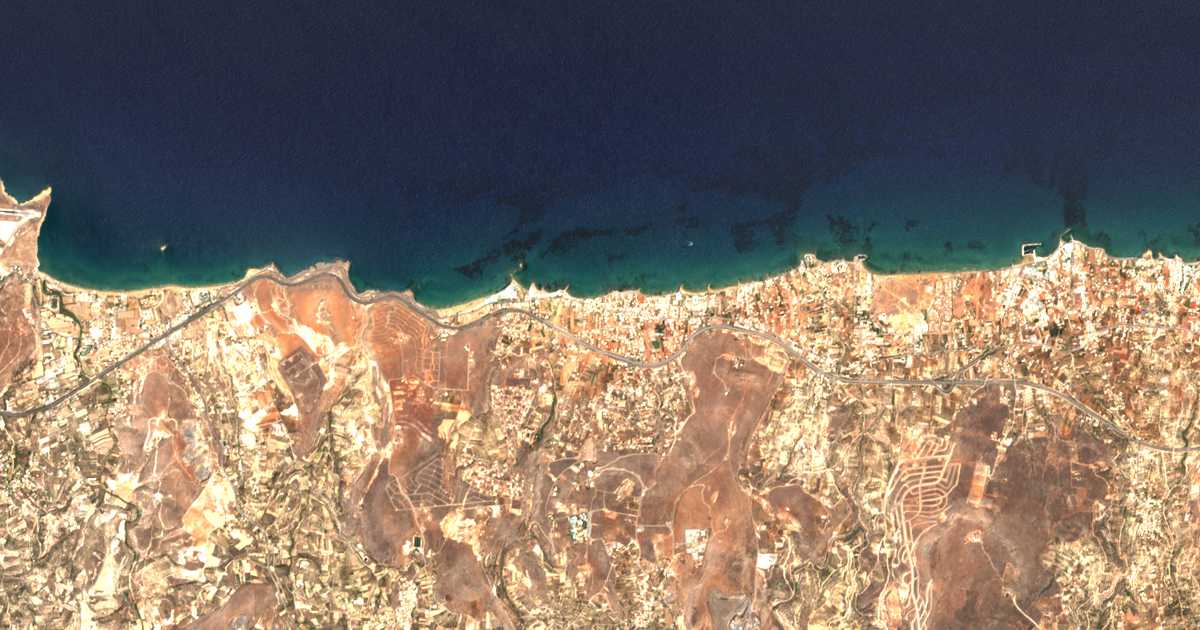 Carte satellite de Vatheianós Kámpos