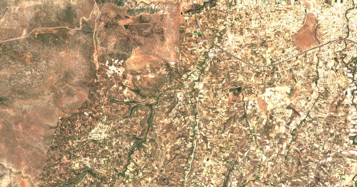 Carte satellite de Kavrochóri