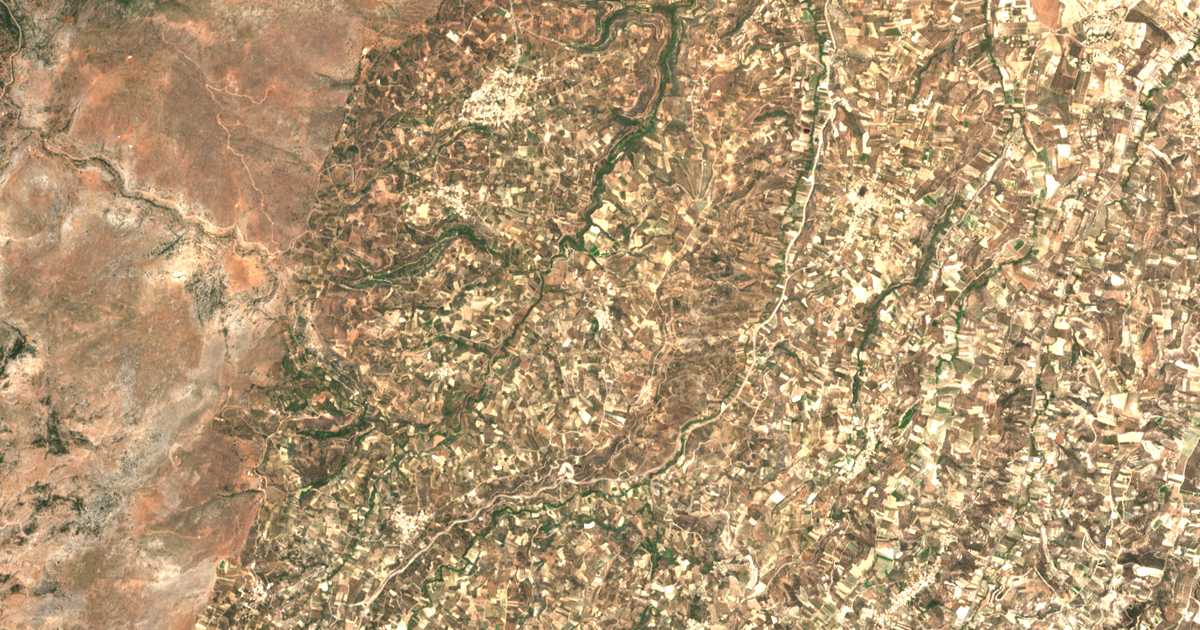 Carte satellite de Keramoútsi