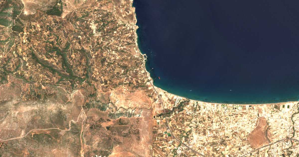 Carte satellite de Linoperámata