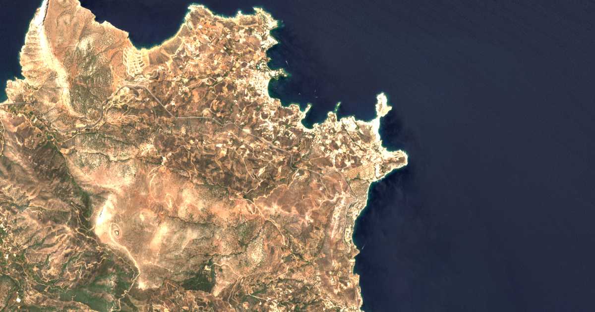 Carte satellite de Madés