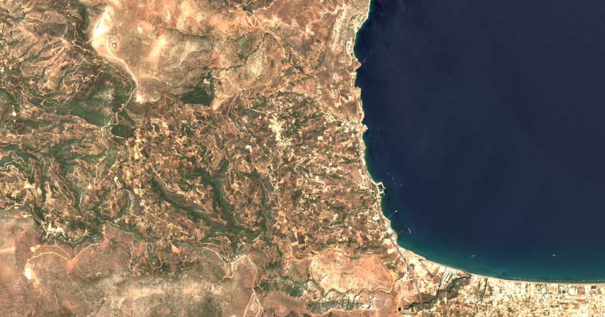 Carte satellite de Plaïtis