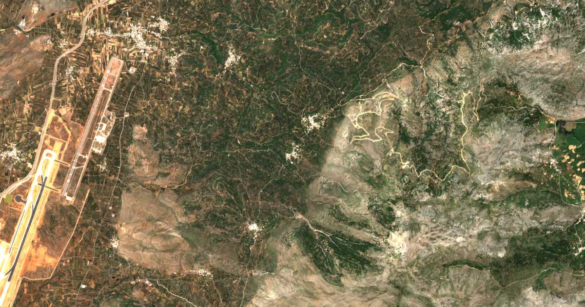Carte satellite de Amarianó