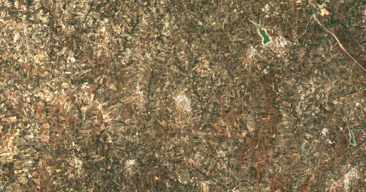 Carte satellite de Garípa
