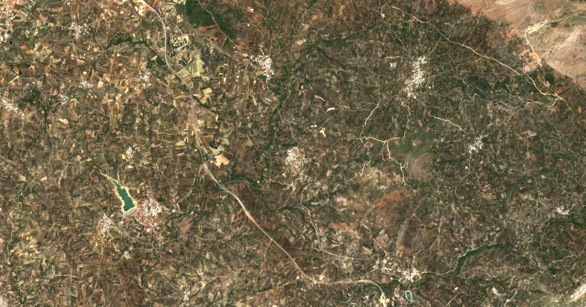 Carte satellite de Kassáni