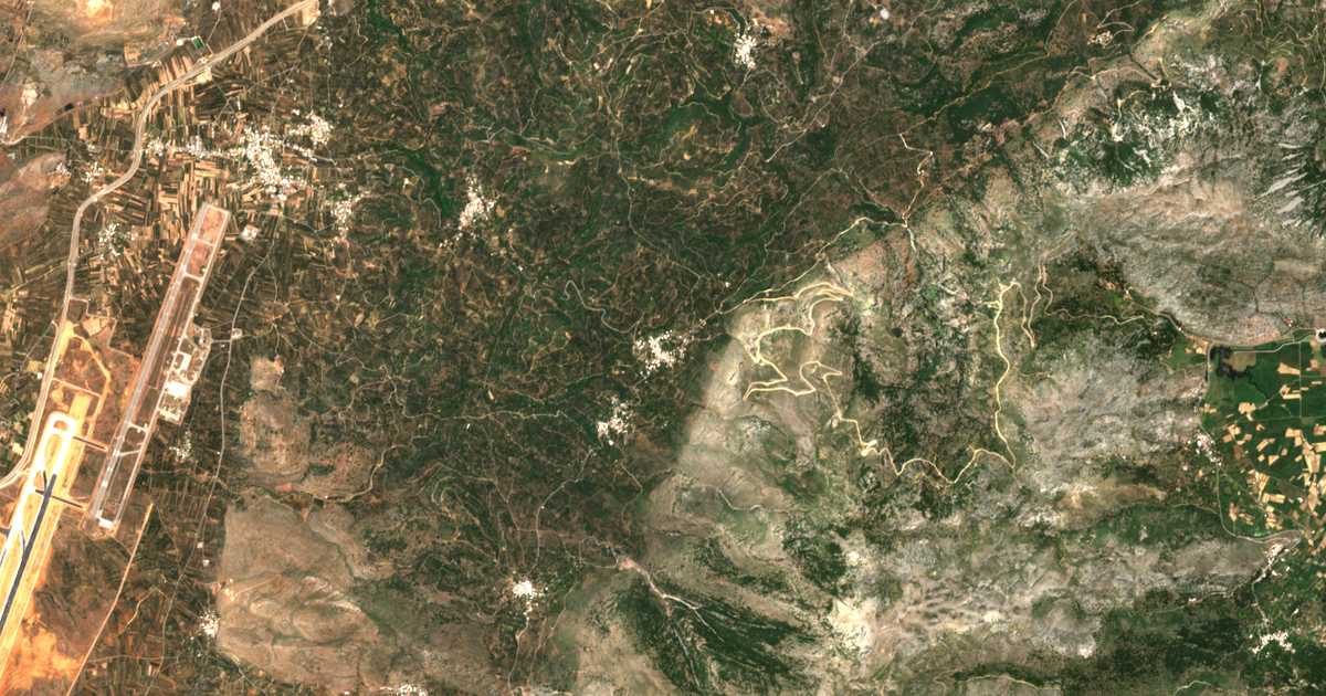 Carte satellite de Kastamonítsa