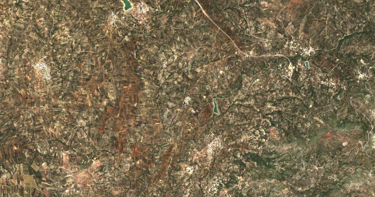 Carte satellite de Lagoúta