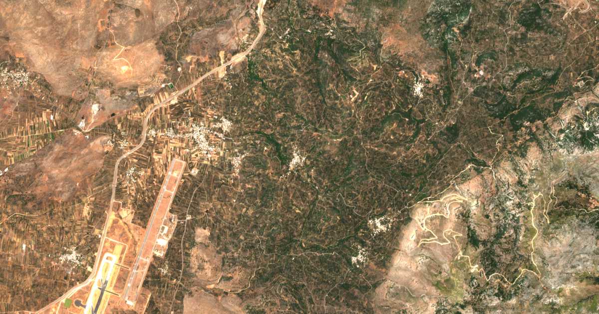 Carte satellite de Lýttos