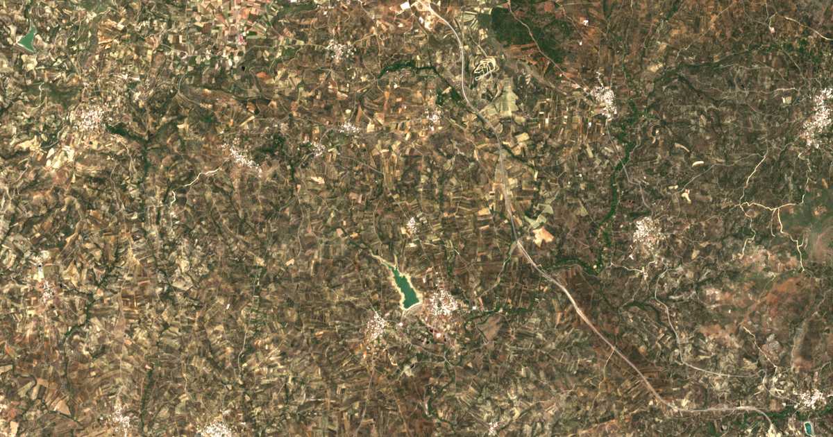 Carte satellite de Monastirákion