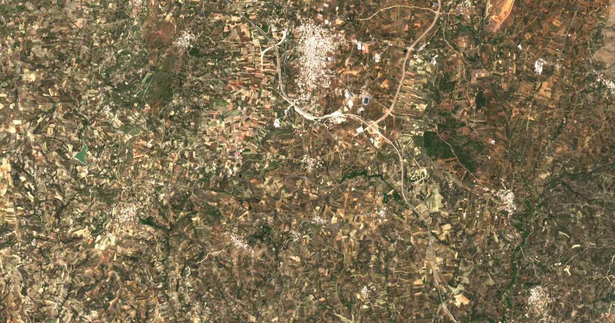 Carte satellite de Mousoúta