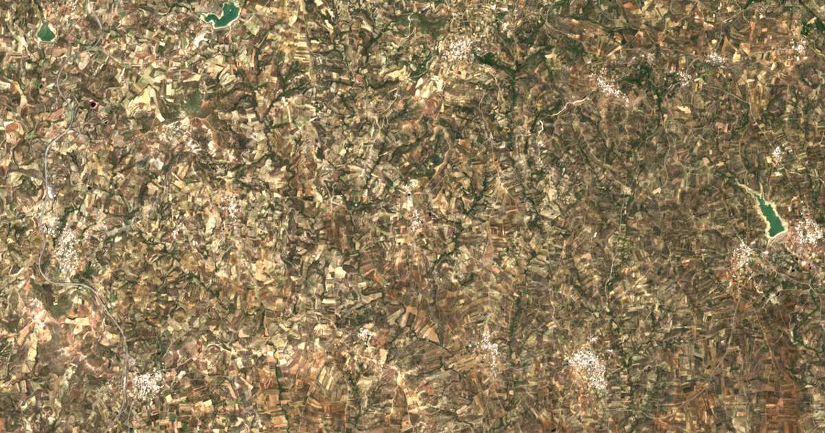 Carte satellite de Badiá