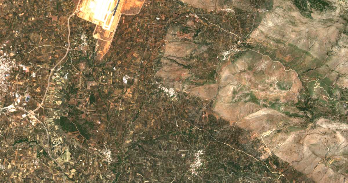Carte satellite de Nipiditós