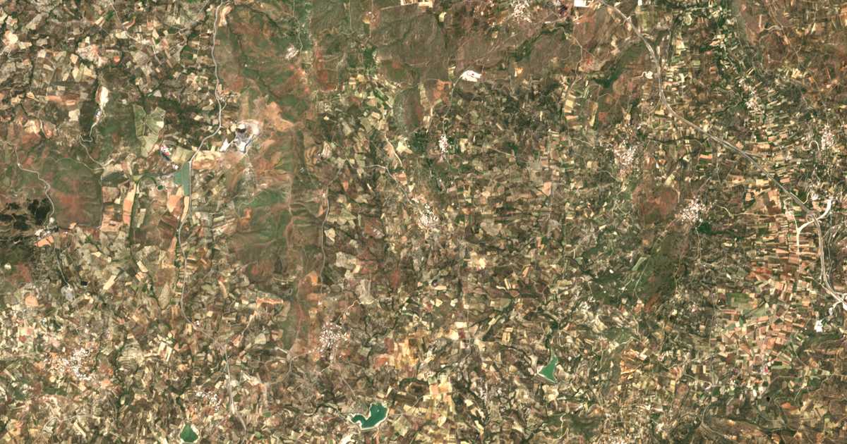 Carte satellite de Panórama
