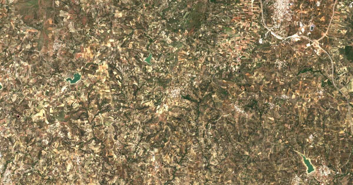 Carte satellite de Pártira