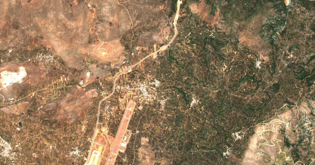 Carte satellite de Polythéa