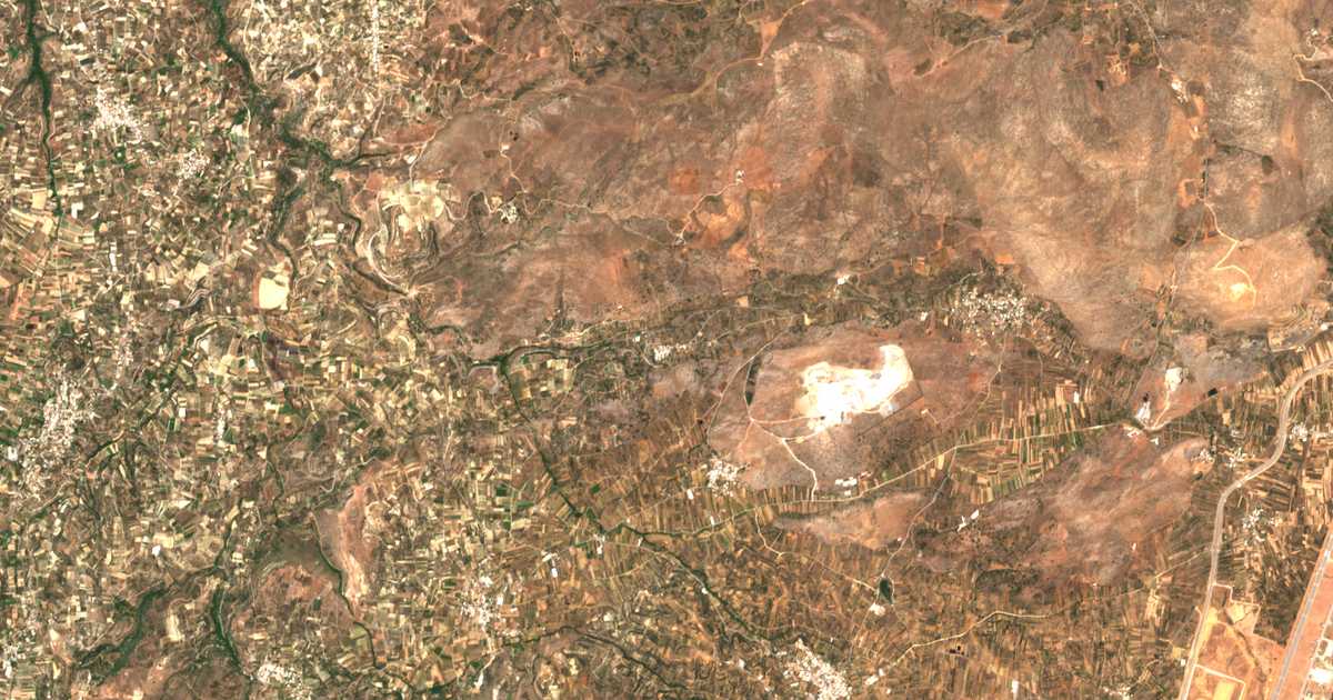 Carte satellite de Sambás