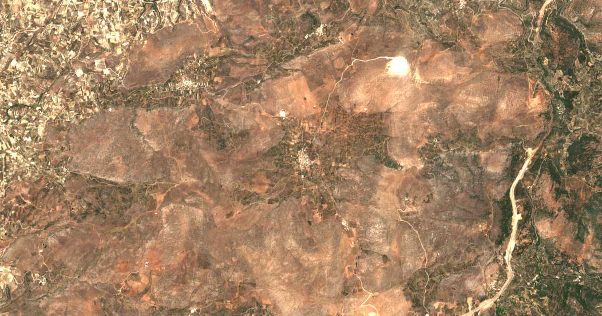 Carte satellite de Smári